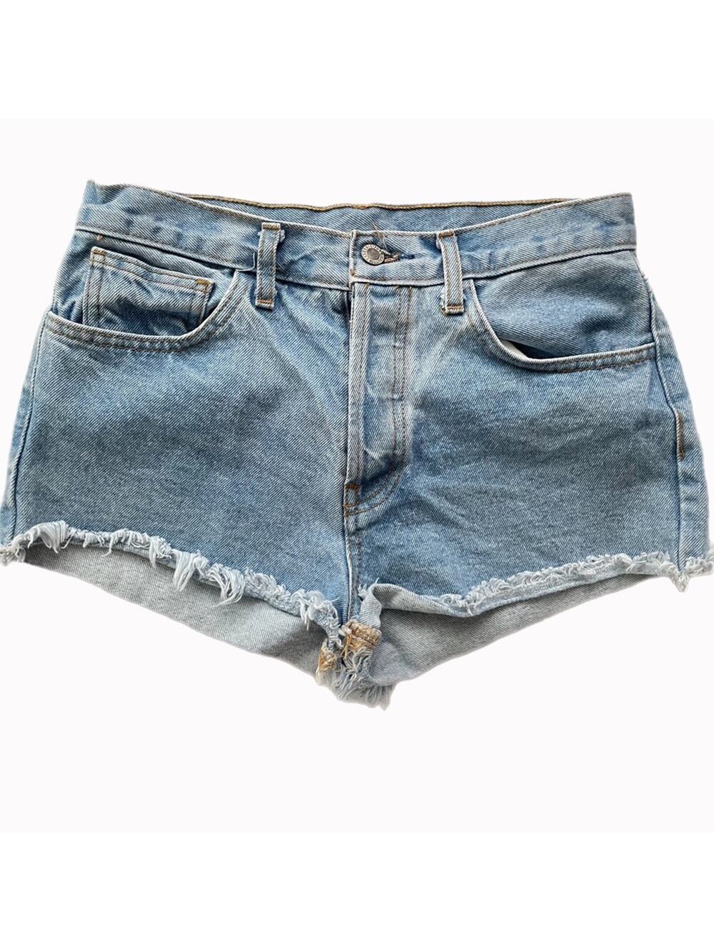 John Galt California Distressed Cuttoff Denim Shorts Sz M
